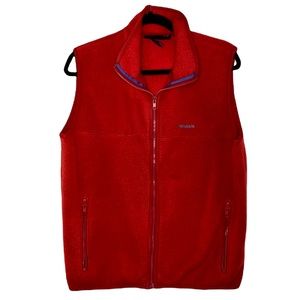 Patagonia Red Fleece Vest. Size Medium